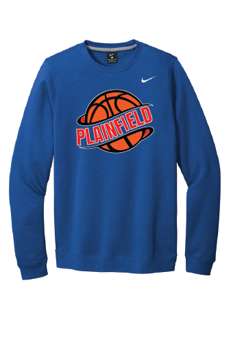 Plainfield Basketball Nike Crew Neck Fleece