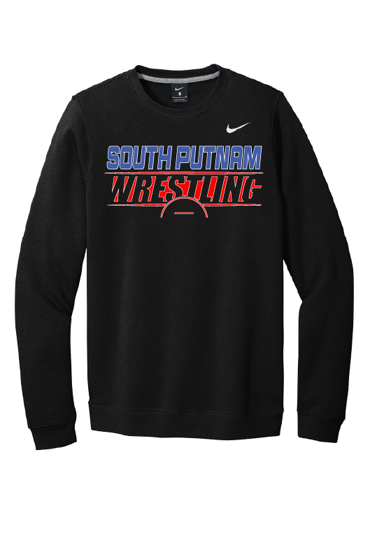South Putnam Wrestling Nike Crew Neck Fleece