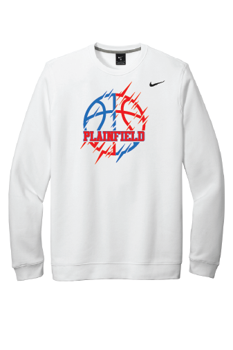 Plainfield Basketball Nike Crew Neck Fleece