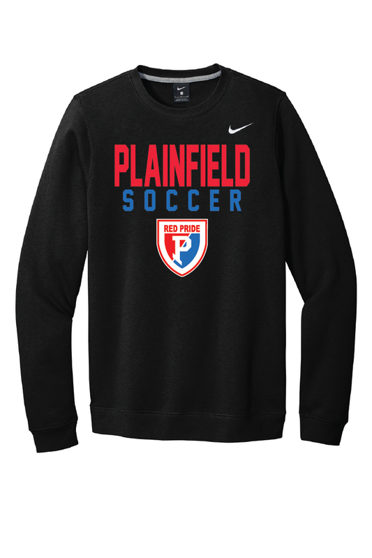 Plainfield Soccer Nike Crew Neck Fleece