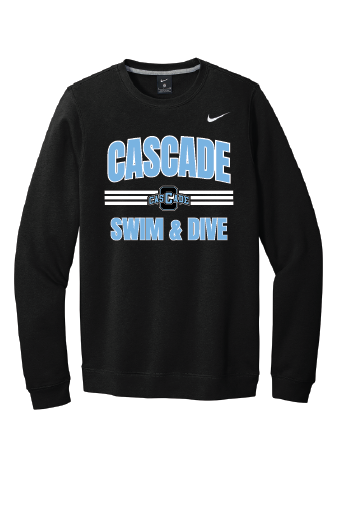 Cascade Swim and Dive Nike Crew Neck Fleece