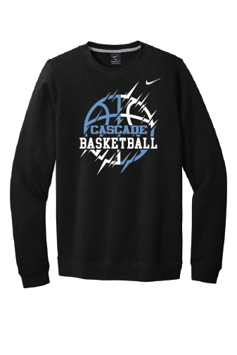 Cascade Basketball Nike Crew Neck Fleece