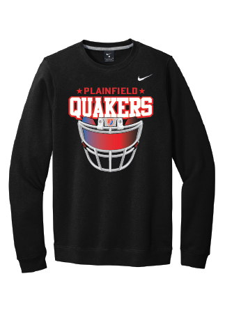 Plainfield Football Nike Crew Neck Fleece