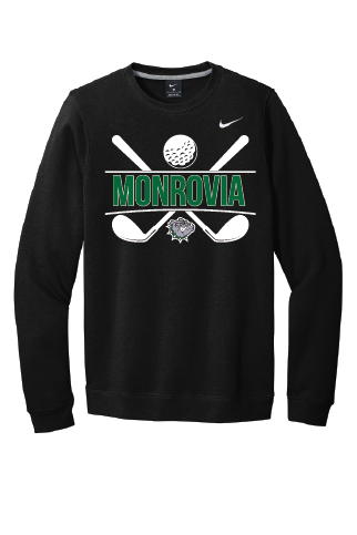 Monrovia Golf Nike Crew Neck Fleece
