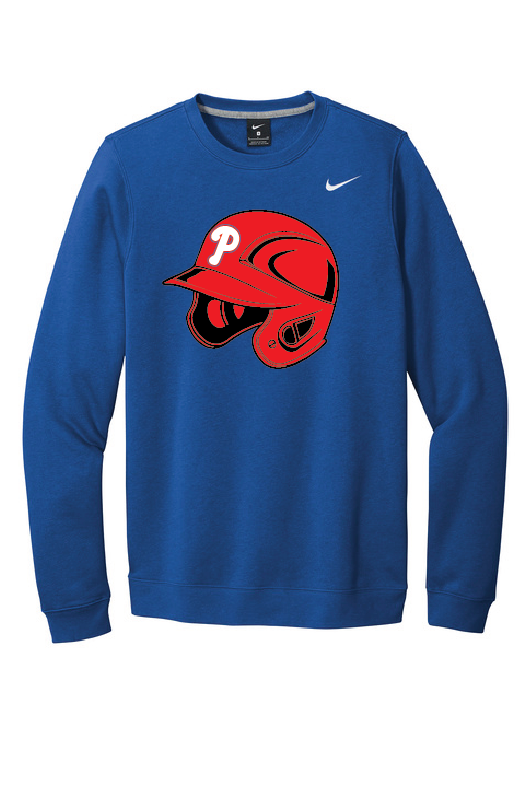 Plainfield Baseball Nike Crew Neck Fleece