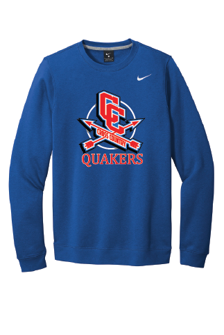 Plainfield Cross Country Nike Crew Neck Fleece