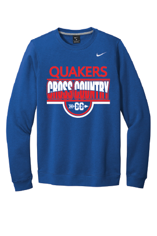 Plainfield Cross Country Nike Crew Neck Fleece