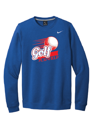 Plainfield Golf Nike Crew Neck Fleece