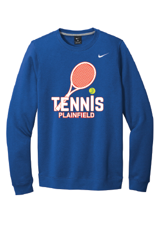 Plainfield Tennis Nike Crew Neck Fleece