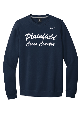 Plainfield Cross Country Nike Crew Neck Fleece