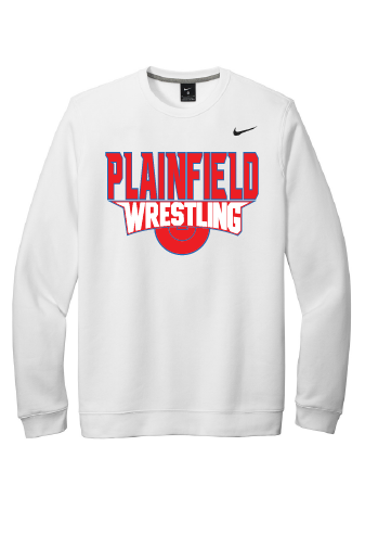 Plainfield Wrestling Nike Crew Neck Fleece