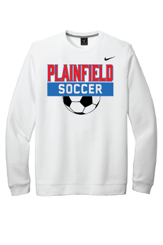 Plainfield Soccer Nike Crew Neck Fleece