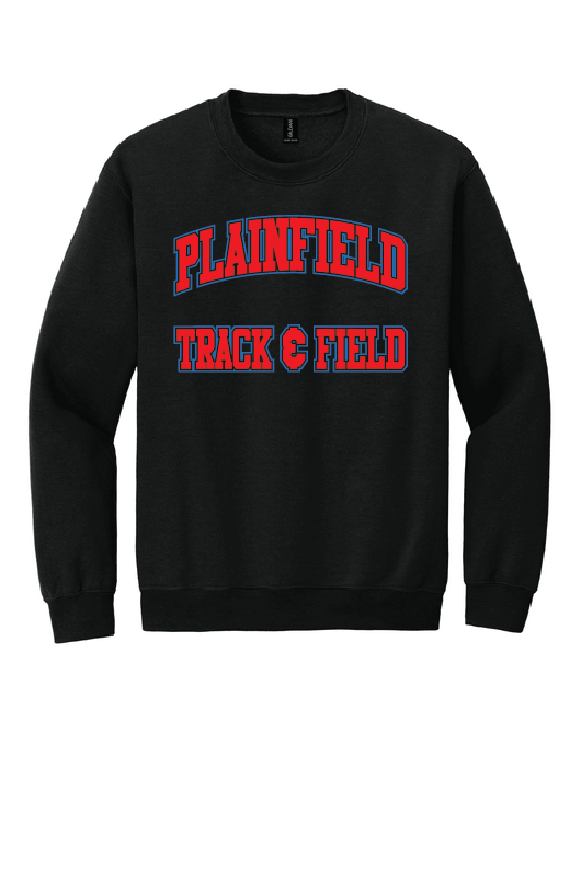 Plainfield Track & Field Crew Neck Fleece
