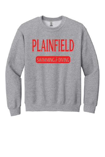 Plainfield Swim and Dive Crew Neck Fleece