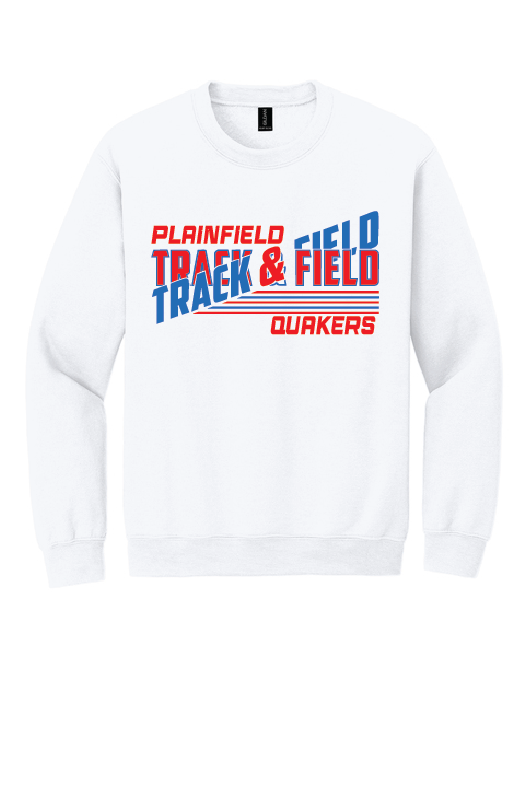 Plainfield Track & Field Crew Neck Fleece
