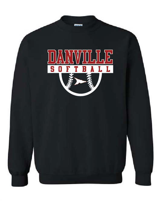Danville Softball Crew Neck Fleece