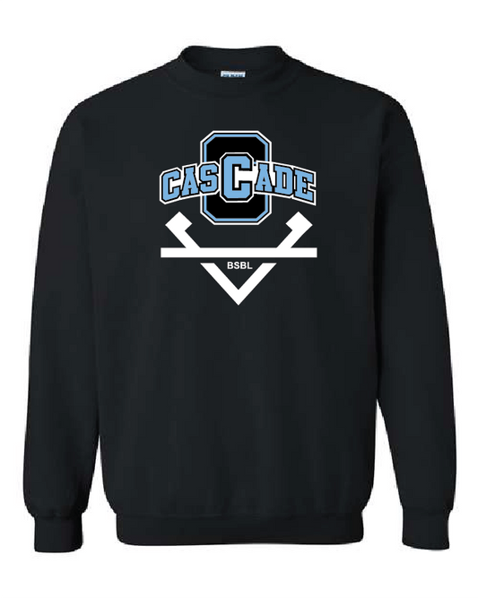 Cascade Baseball Crew Neck Fleece