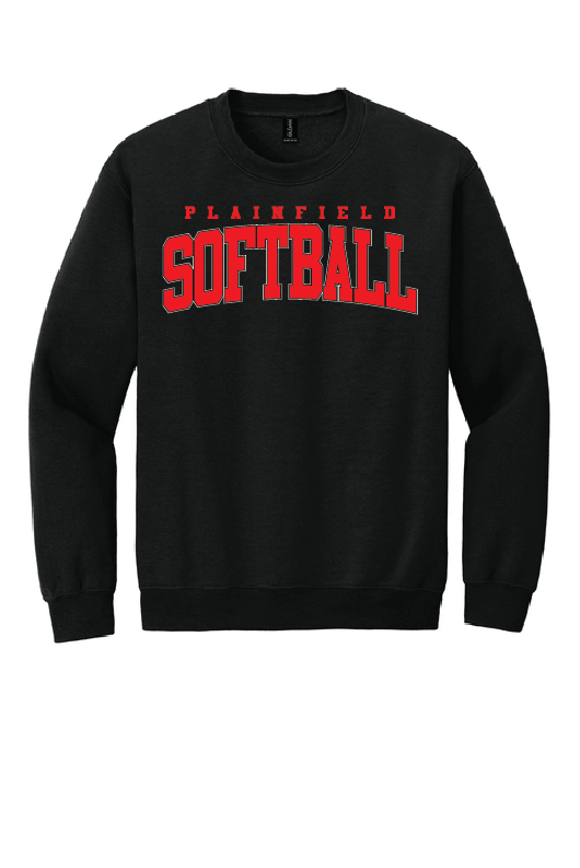 Plainfield Softball Crew Neck Fleece