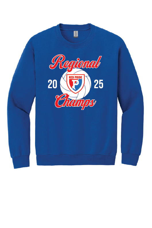 Plainfield Volleyball Regional Champions Crew Neck Fleece