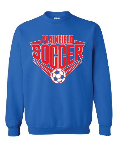 Plainfield Soccer Crew Neck Fleece