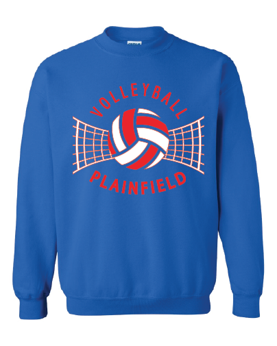 Plainfield Volleyball Crew Neck Fleece