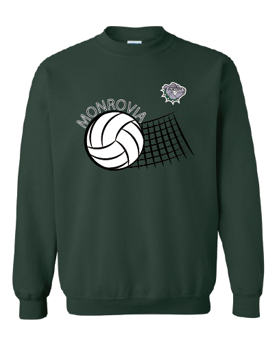 Monrovia Volleyball Crew Neck Fleece