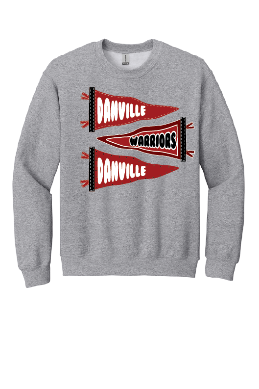 Danville Middle School Cheer Crew Neck Fleece