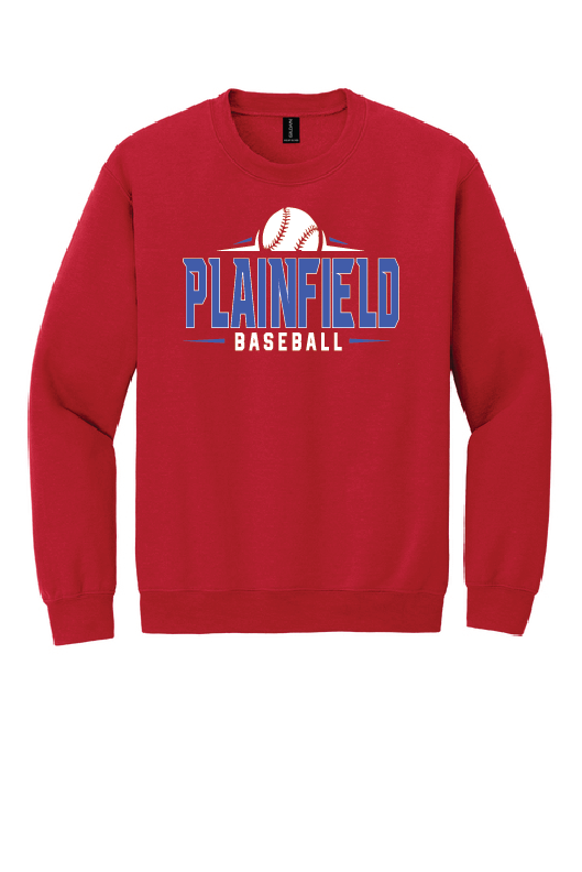 Plainfield Baseball Crew Neck Fleece