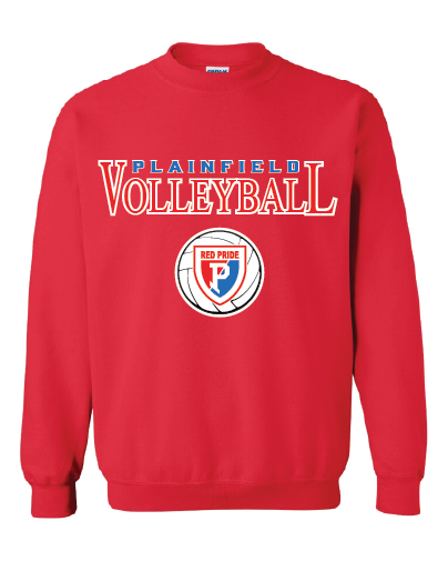Plainfield Volleyball Crew Neck Fleece