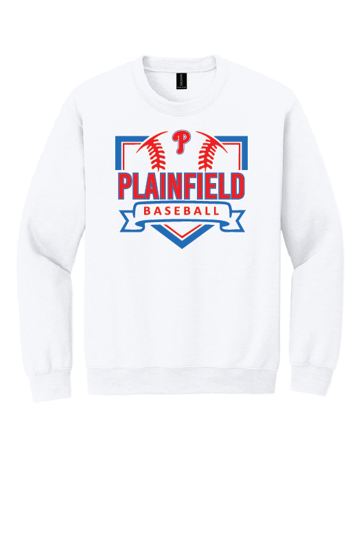 Plainfield Baseball Crew Neck Fleece