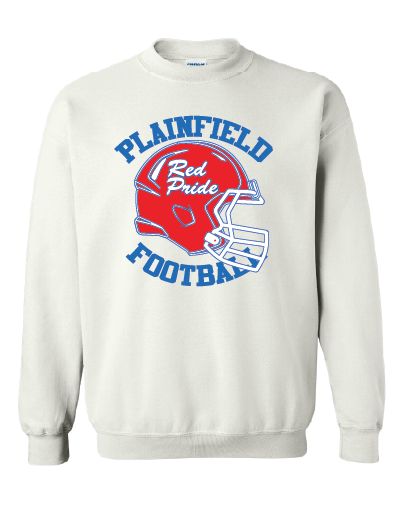 Plainfield Football Crew Neck Fleece