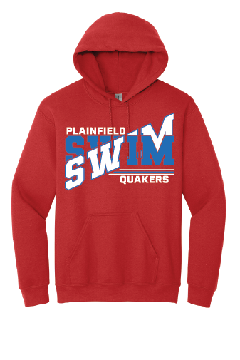 Plainfield Swimming 50/50 Hoodie