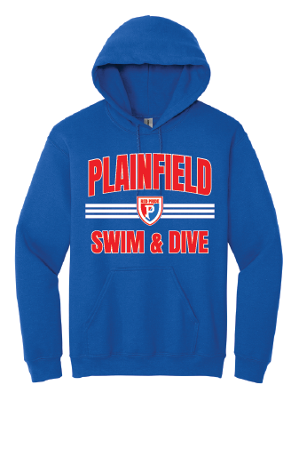 Plainfield Swim and Dive 50/50 Hoodie