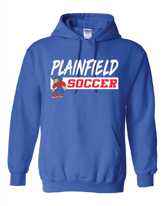 Plainfield Soccer 50/50 Hoodie
