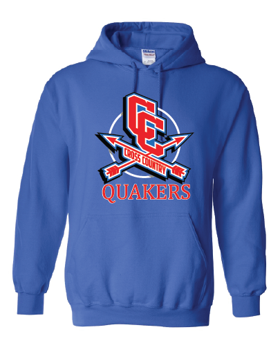 Plainfield Cross Country 50/50 Hoodie