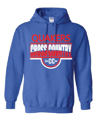 Plainfield Cross Country 50/50 Hoodie