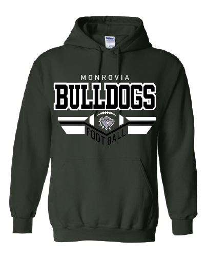 Monrovia Football 50/50 Hoodie