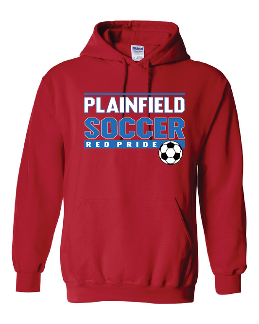 Plainfield Soccer 50/50 Hoodie