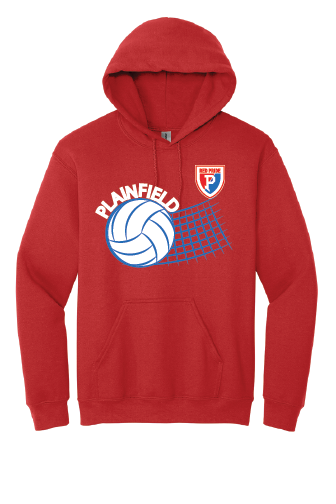 Plainfield Volleyball 50/50 Hoodie