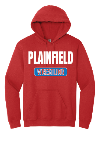 Plainfield Wrestling 50/50 Hoodie