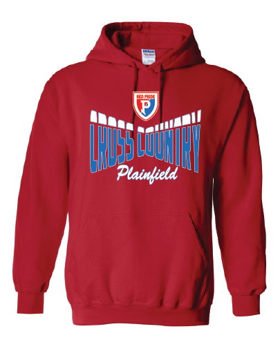 Plainfield Cross Country 50/50 Hoodie