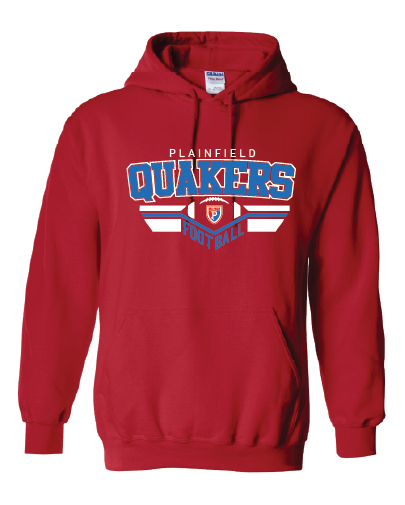 Plainfield Football 50/50 Hoodie