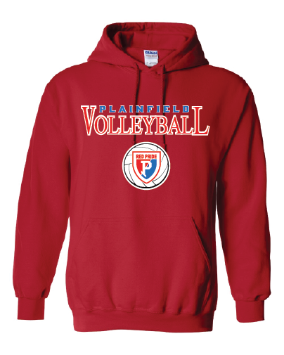 Plainfield Volleyball 50/50 Hoodie