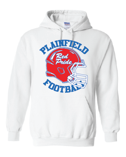 Plainfield Football 50/50 Hoodie