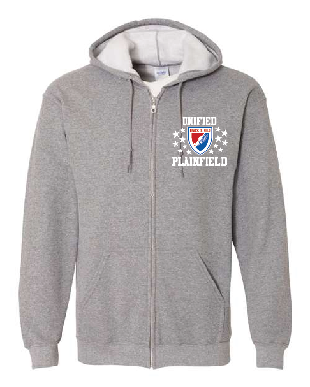 Plainfield Unified Track Full Zip Hoodie 50/50