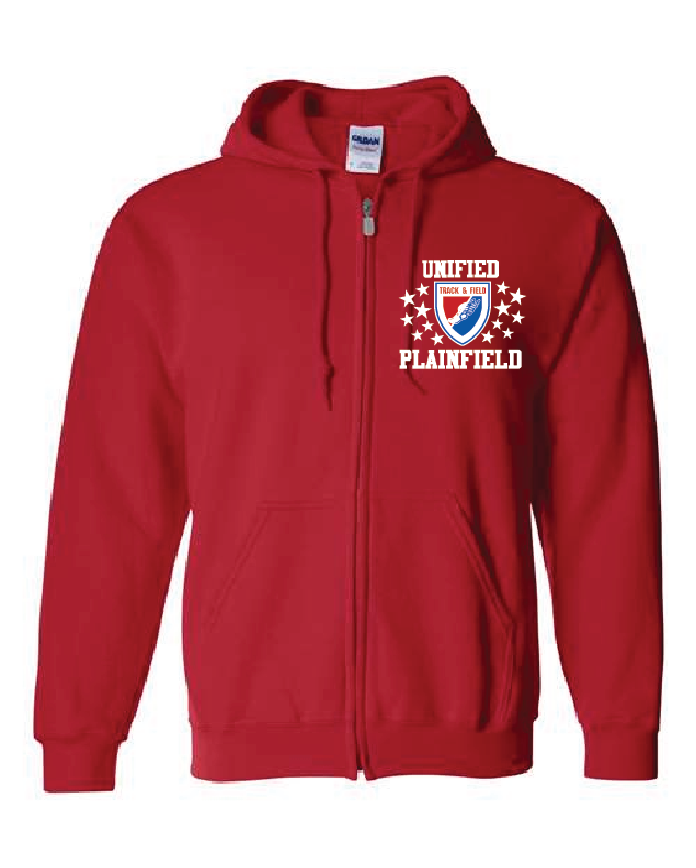 Plainfield Unified Track Full Zip Hoodie 50/50