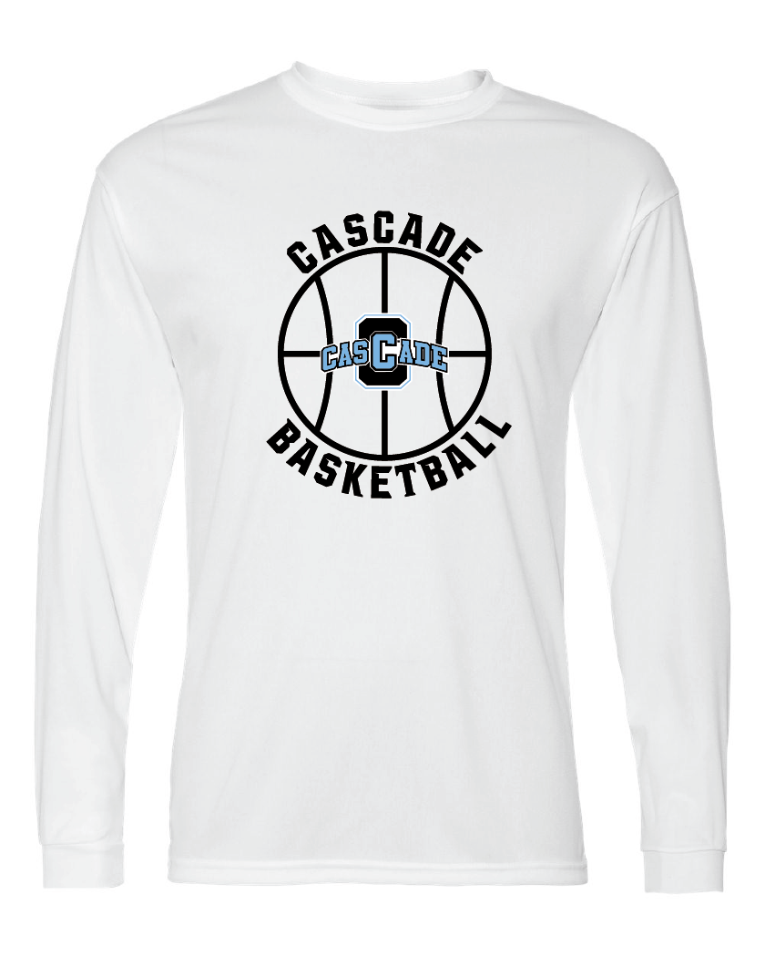 Cascade Middle School Boys Basketball Shooting Shirt Dri Fit Short Sleeve (Youth and Adult)