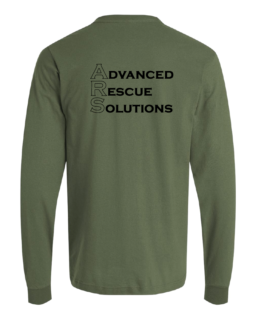 ARS Long Sleeve 50/50 Shirt Military Green