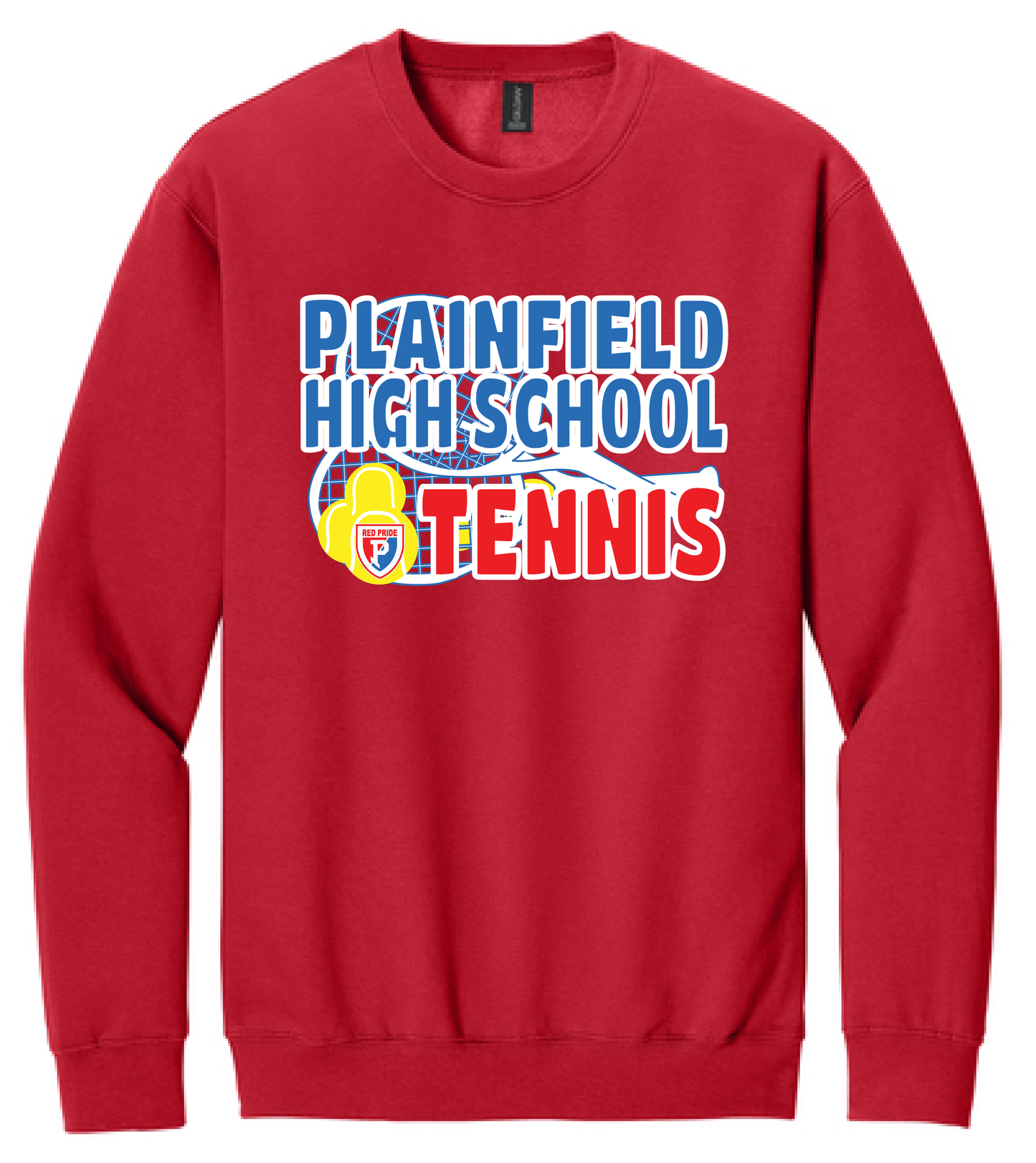 Plainfield Tennis Fleece Crew Sweatshirt