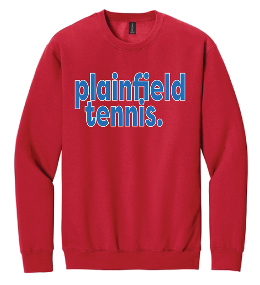 Plainfield Tennis Fleece Crew Sweatshirt